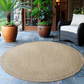 Covor de exterior bej rotund ø 160 cm Giza – Ayyildiz Carpets