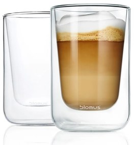 Set 2 buc. căni termice pentru capuccino 250ml NERO - Blomus