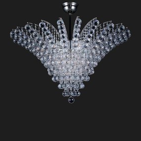 Plafoniera cristal Bohemia diametru 100cm, L17 555/18/4