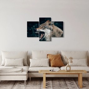 Tablou cu lup (90x60 cm)