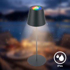 Briloner 7559015-LED Lampă de masă LED RGB COLORIS 3,5W/5V IP44 2000mAh Wi-Fi Tuya