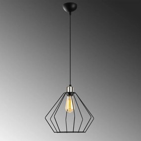 Lustră metalică Opviq lights Aristea, negru