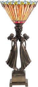 Lampa de masa Tiffany Sisters h 67 cm
