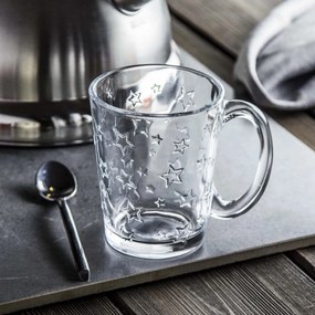 Set 6 căni de sticlă Altom Star 300 ml