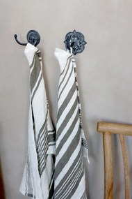Cuier simplu, din metal, cu 2 agatatori, Can