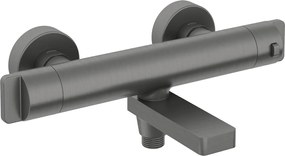 Baterie cada cu termostat Deante antracit