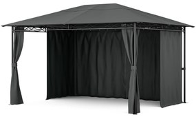 Blumfeldt Foișor Mondo 3x4 cu cadru metalic și 4 pereți laterali