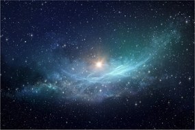 Tablou - Stele și nebuloase (90x60 cm)