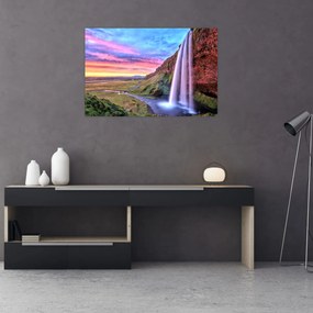 Tablou - Cascada Seljalandsfoss (90x60 cm)