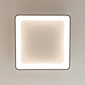 Brilagi - Plafonieră LED dimabilă FALCON II LED/125W/230V 60x60 cm neagră +telecomandă