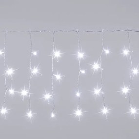 Aigostar - Ghirlandă LED de Crăciun pentru exterior, 200 LED, 8x0,4 m, IP44, alb rece