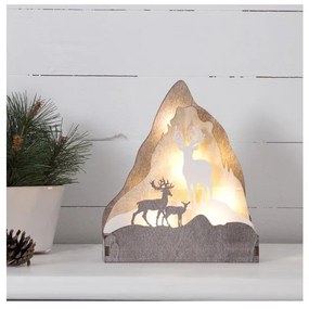 Decorațiune LED de Crăciun FAUNA 10xLED/0,03W/2xAA Eglo 410412