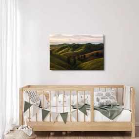 Tablou - Priveliște spre dealurile din Thailanda (90x60 cm)