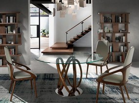 Masa dining design deosebit Ben, 120cm AC 1021