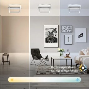Briloner 3760-019-LED Plafonieră dimabilă FRAME LED/23W/230V 2700-6500K 42x36 cm+telecomandă