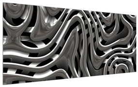 Tablou abstract cu cascade (120x50 cm), în 40 de alte dimensiuni noi