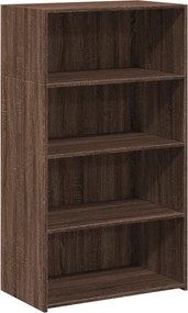 vidaXL Dulap înalt, stejar maro, 70x41x124 cm, lemn prelucrat