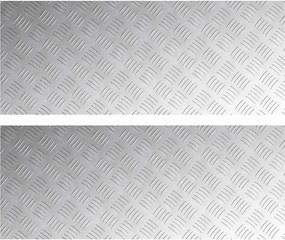 vidaXL Trepte Dreptunghiular 2 pcs Argintiu 100 x 40 cm Aluminiu