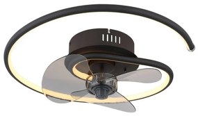 Lustra LED cu ventilator si telecomanda KOREN 03660 GL