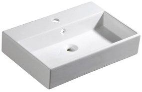 Isvea - Lavoar pentru blat PURITY 60x42 cm ceramică/alb