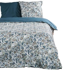 Lenjerie de pat din bumbac cu Deco Pattern, reversibila, 220 x 240 cm