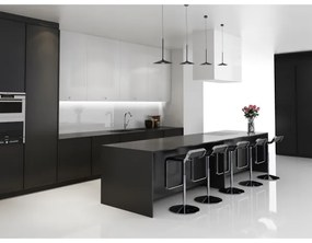 Lustră LED pe cablu MAXLIGHT P0456 HANA LED/6W/230V d. 17,5 cm negru