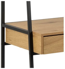 Bibliotecă în decor de stejar sălbatic Actona Seaford, 77 x 174,5 cm