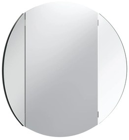 Oglinda rotunda masuta toaleta VOX Simple, Negru