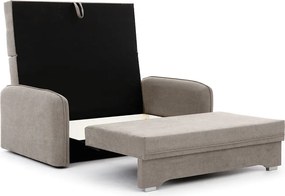 OFERTA Canapea extensibila 2 locuri LAINE, bej II calitate