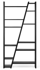 Bibliotecă TemaHome Delta 002, negru