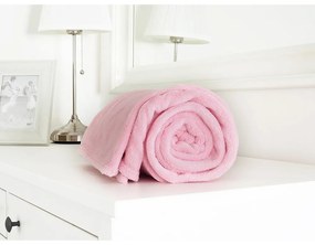 Pătură pentru copii roz din microflanel 110x140 cm Exclusive – B.E.S.