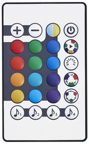 Bandă LED RGB dimabilă FLEX AUDIO 5m LED/20W/230V Ledvance + telecomandă