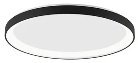 Plafoniera LED moderna design slim 48cm PERTINO negru NVL-9853674