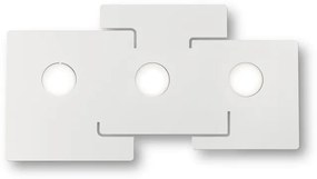 Plafoniera LED design modern TOTEM PL3 alb 215761