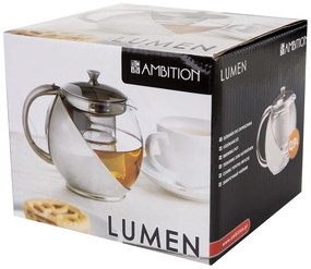 Ceainic sticla cu infuzor inox 0.7L, Lumen