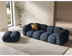 Canapea albastru-închis 250 cm Loretto – Cosmopolitan Design