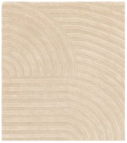 Covor bej din lână 160x230 cm Hague – Asiatic Carpets