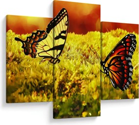 Tablou cu fluturi (90x60 cm)