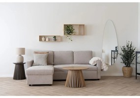 Raft de perete pentru bărbați, bambus, natural 70x15x35,5 cm