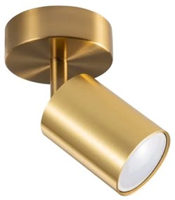 Aplica de perete LED RGBW dimabilă GOLDI, spot 1x GU10/6,5W/230V, auriu