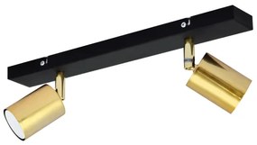 LED Spot TUNE 2xGU10/4,8W/230V auriu/negru