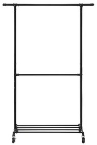 Cuier mobil LINEA, negru