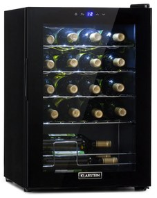 Shiraz 20 Uno răcitor de vinuri 53 litri 20 sticle Panou de control tactil 5-18 °C
