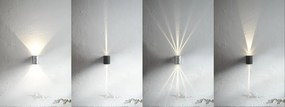 Aplica LED ambientala de exterior IP44 Canto 2 galvanizat 49701031 NL