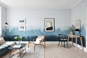 Tapet Dip Dye Blue, Rebel Walls