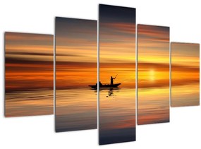 Tablou - cu barca (150x105 cm)