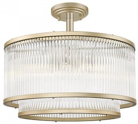 Lustra aplicata eleganta design modern SERGIO auriu C0528-05H-V6AC ZL