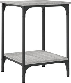 vidaXL Măsuță de cafea, gri sonoma, 40x40x55 cm, lemn prelucrat