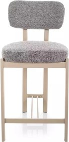 Scaun de bar Misaki H-2 gri 254 / cașmir