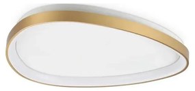 Plafonieră LED Ideal Lux GEMINI LED/30W/230V d. 61 cm CRI 90 auriu